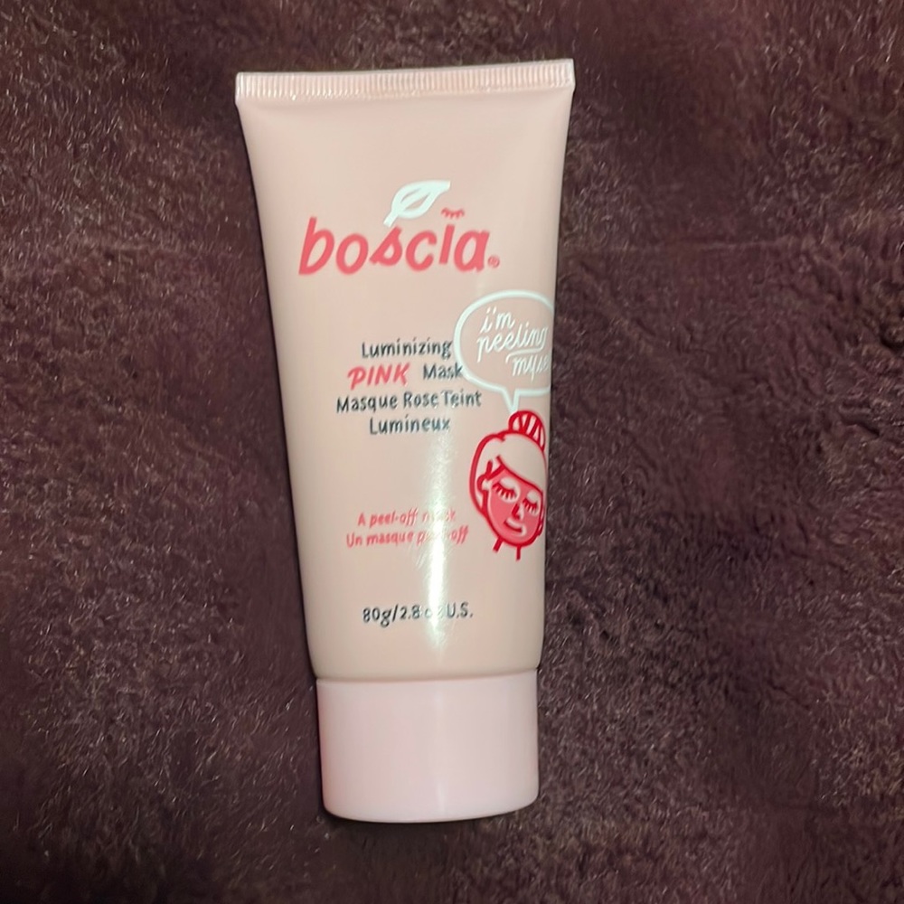 Boscia Luminizing Pink Peel-Off Mask - New without box